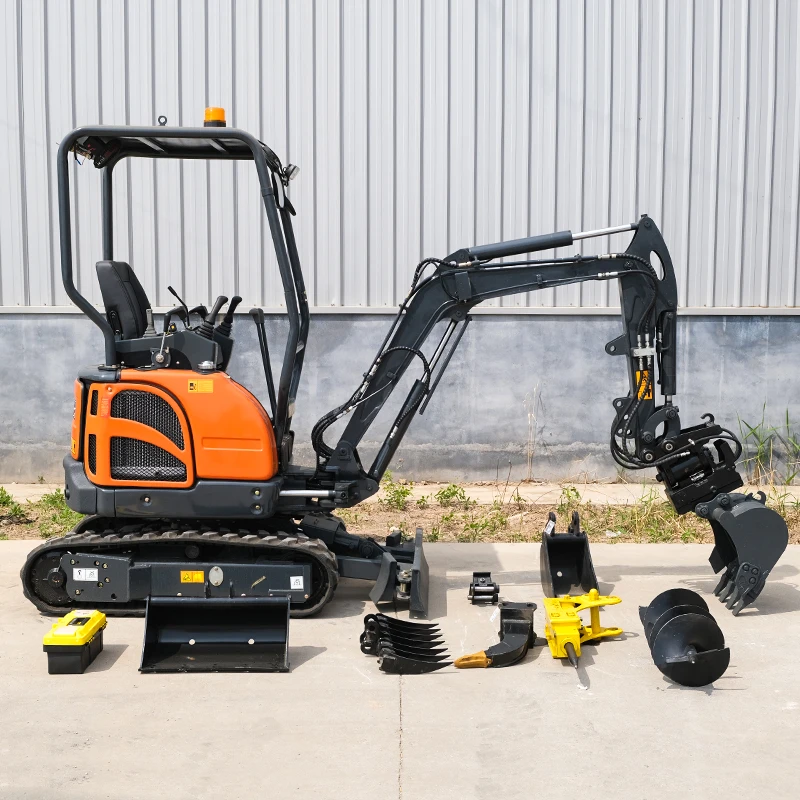EPA 4 EURO 5 China Small Micro Digger 3 2 3.5 1.2 1 Ton used Mini Excavator