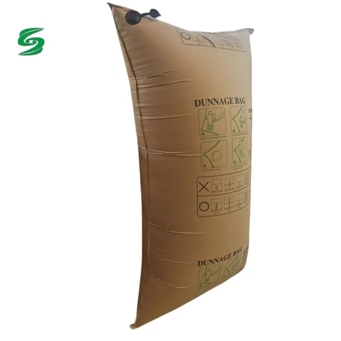 Shipping Container Protection Transport Kraft Paper Dunnage Bags For Filling Void in Transportation