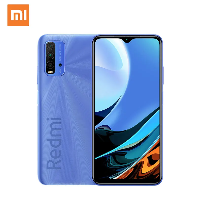 
Xiaomi Redmi 9T Mobile Phones 4GB 64GB Octa Core CPU 48MP AI Camera 6000mAh 18W Fast Charging 6.53