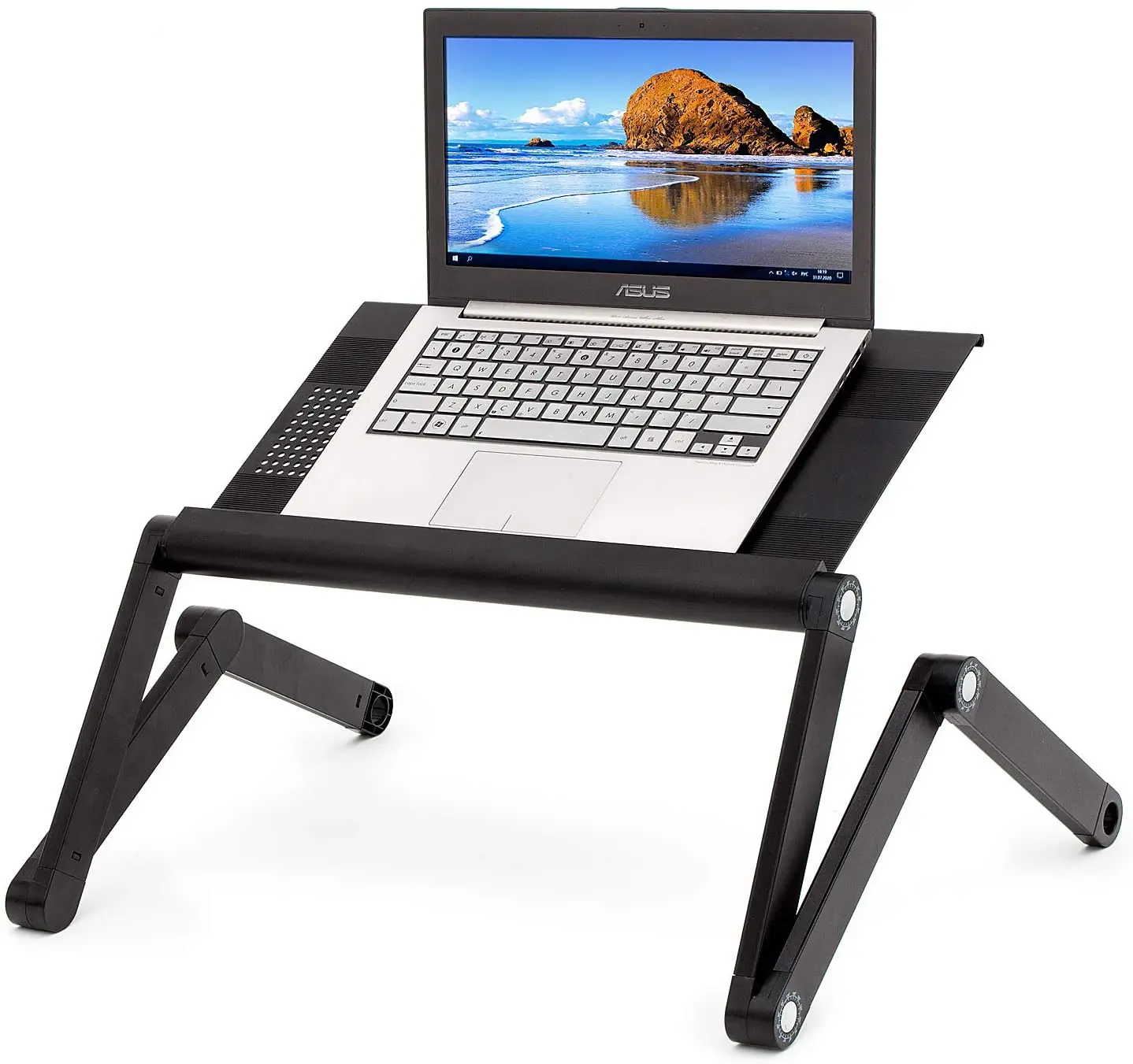 Portable Lap Desk Foldable Laptop Workstation  Riser for Recliner /bed/sofa