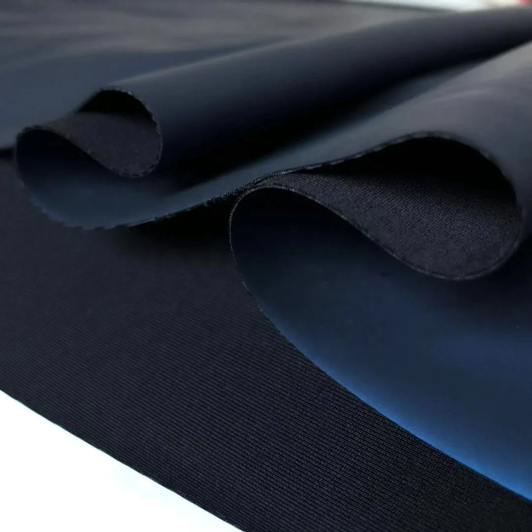 
Soft High Elastic faux leather Polyester Spandex Elastane Stretch backing PU fabric for Lady leggings bodysuits 