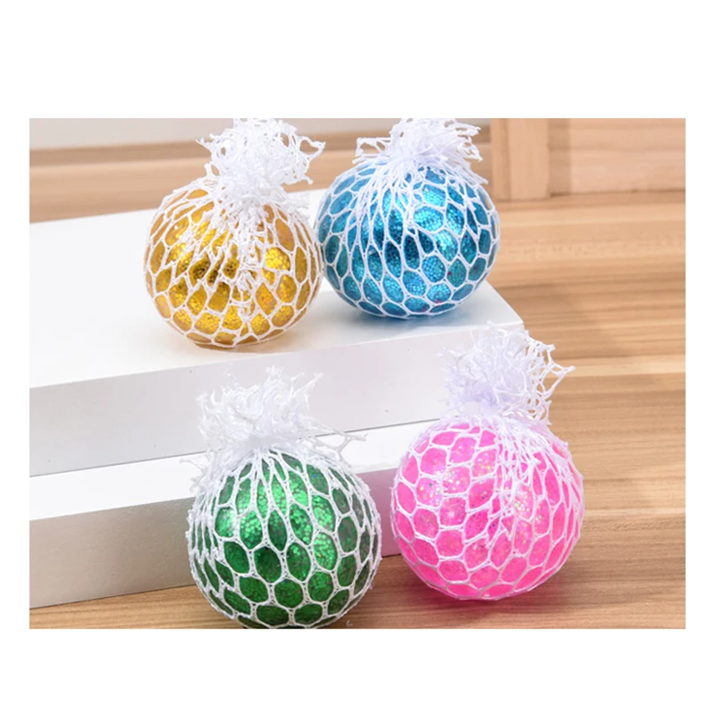 Fidget Toys Stress Relief Sensory Blink Squishy Squeeze Ball Squishy Mesh Stress Balls for Toys