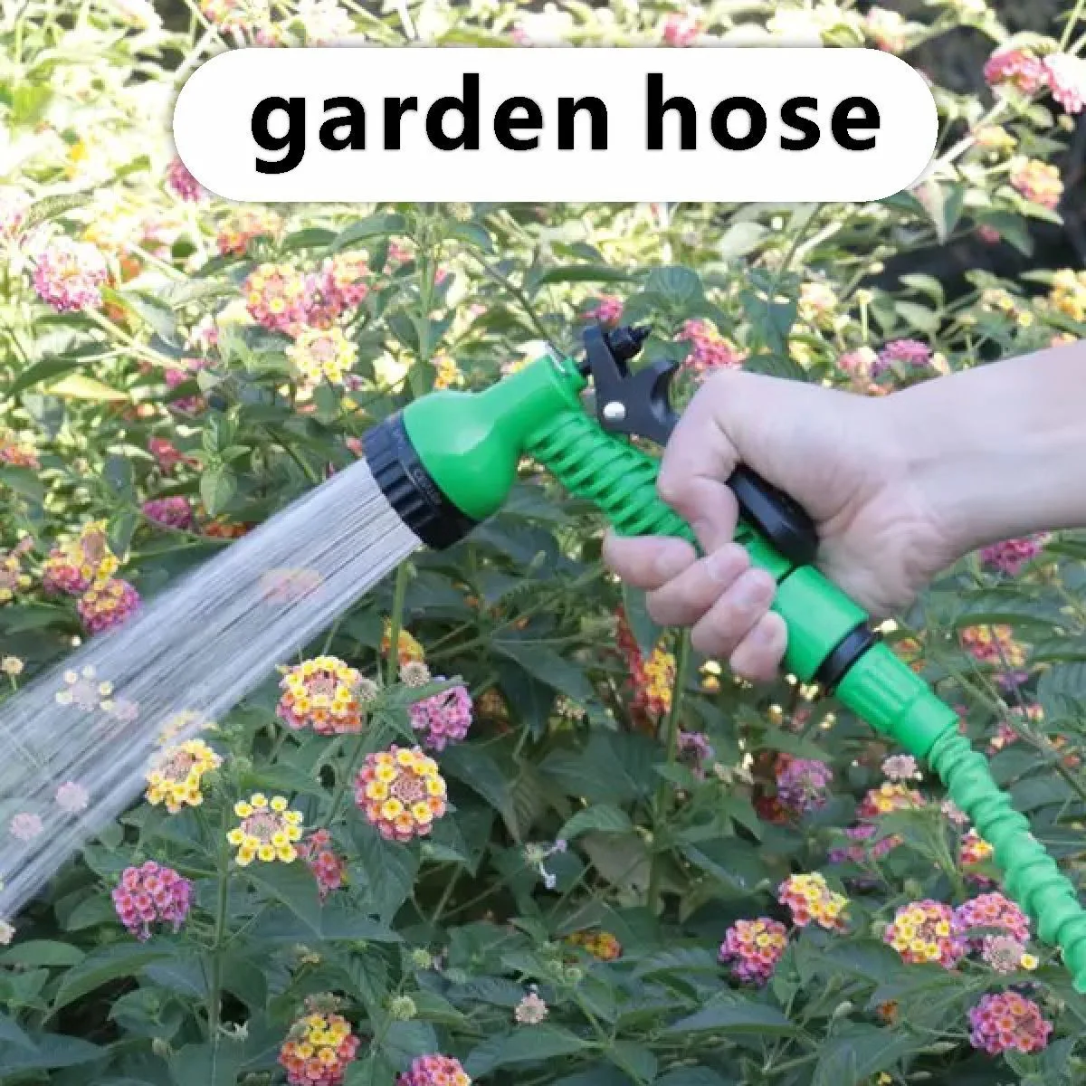 Cross Border Garden Hose Magic Retractable hose set High pressure car wash gun Water garden hose