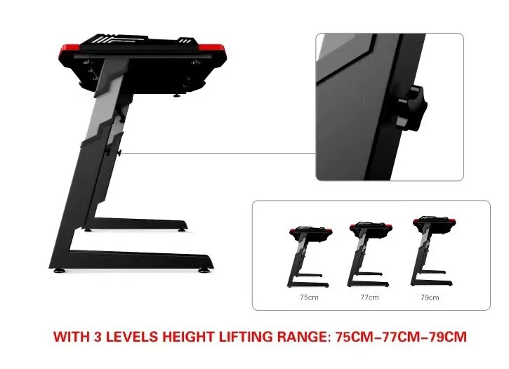 Professional Gaming Desk Manufacture Cheap Price Table For Gamer/Gaming Table Wholesale Custom