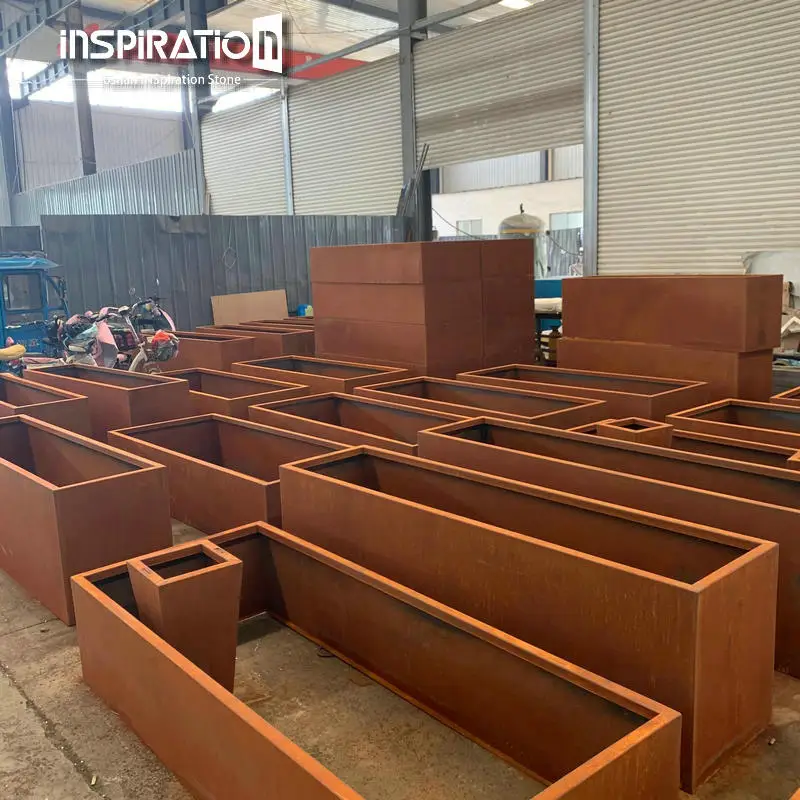 Nice Corten Steel Garden Decorative Metal Planter
