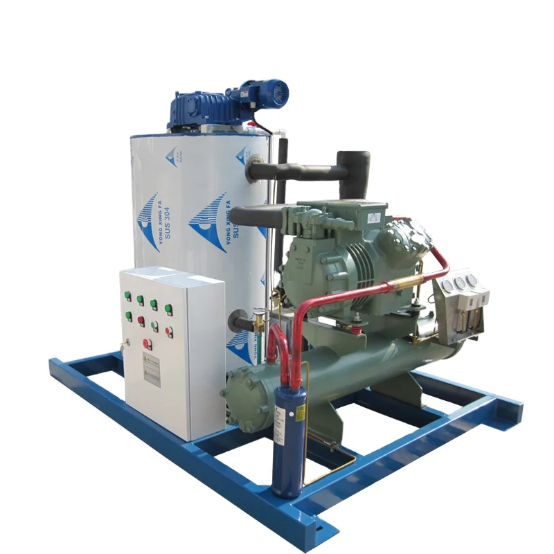 1000kg/day flake ice making machine,High-giant flake ice machine