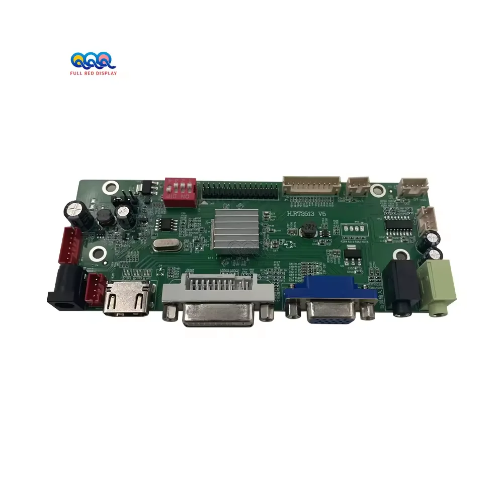 Полный красный три интерфейса Vga Dvihdmi экран плата драйвера Usb ЖК-контроллер универсальная материнская