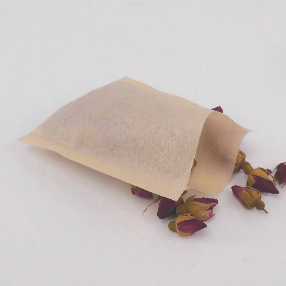 Wholesale Disposable Natural Filter Paper Heat Seal Empty Tea Bags