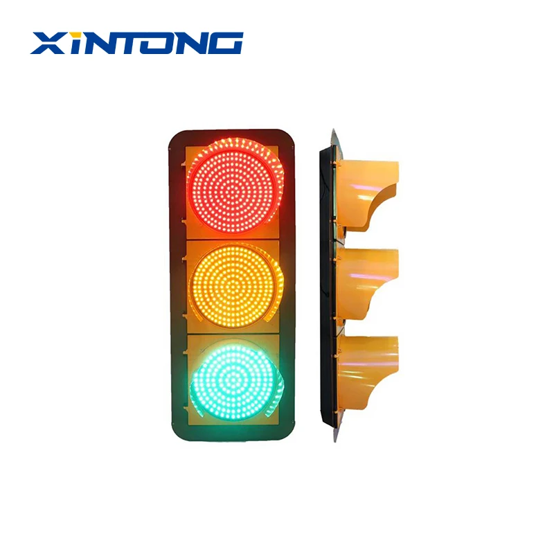 XINTONG 300mm Green Traffic Light High Quality 300mm LED Traffic Lights DC12V Traffic Signal Lights for Sale