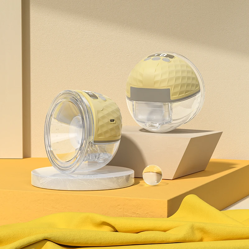 Anly Kiss Breastfeeding Milk Extractors Pump Electric Breast Pumps Portable Wearable Hands Free  Breast Pump Wholesale OEM