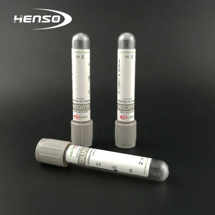 
Grey Top Sodium Fluoride Anticoagulant Glucose Tube 