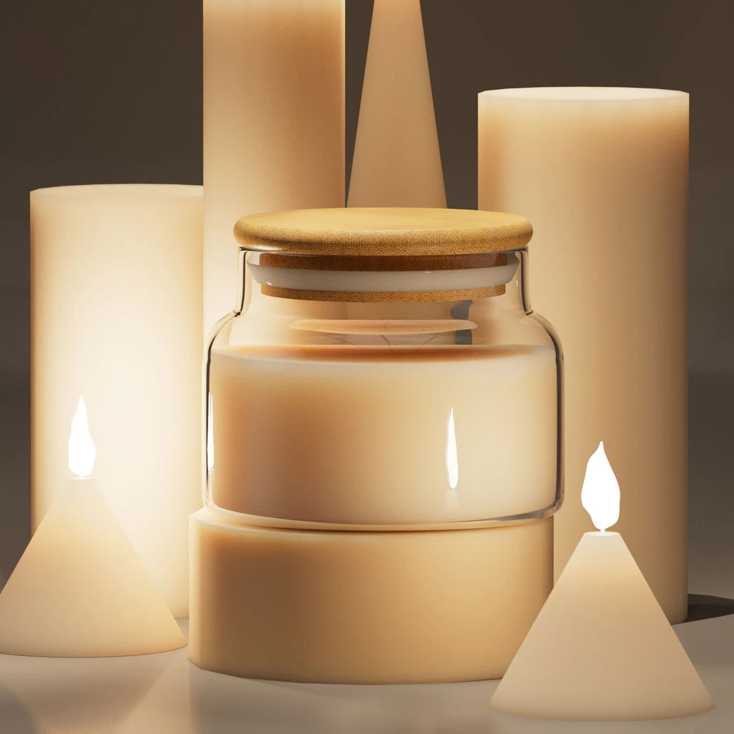 Glass Jars Clear Home Kitchen Organizers Luxury Bottles Set Candy Mason Spice Jars Glass Storage Food Containers With Bamboo Lid