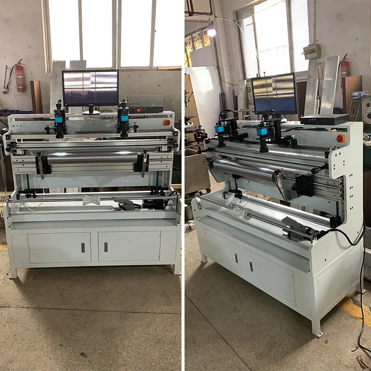 Flexo printing sleeve flexographic polymer flat plate mounter mounting machine