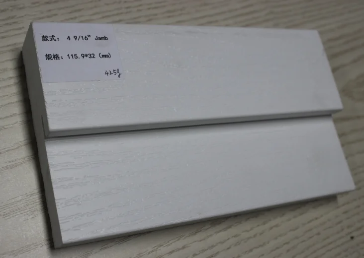 High quality Compostes WPC Plastic wood Door  r jamb wpc door molding pvc door frame