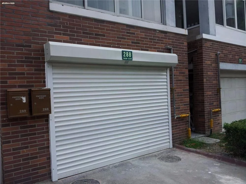 Good quality Aluminum roller shutter door Electric and manual garage roll up  door