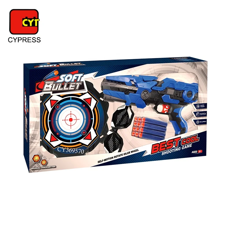 Hot Sale Soft Bullet Gun Toy For Kids Toy Gun Shooting Blaster Game Boy Toys