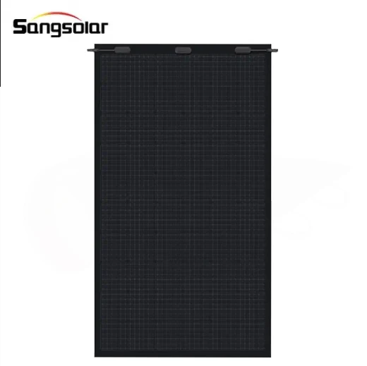 SANGSolar 360 Вт 370 Вт 380 Вт MWT Mono PERC гибкий полный черный легкий солнечный модуль тонкий дизайн солнечной панели