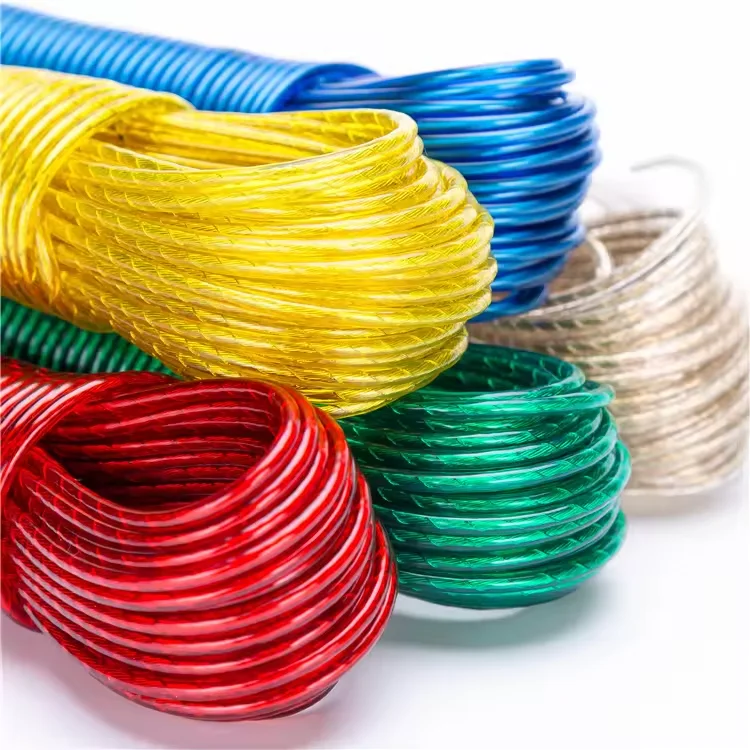 PVC cloth line plastic clothes rope portable clothes drying line plastic rope for cloth hanging