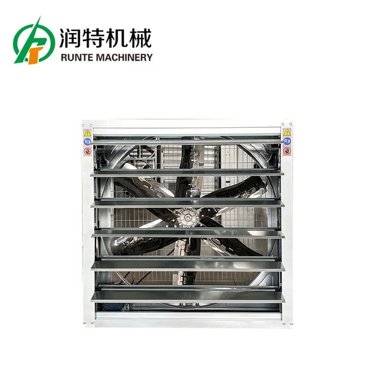 QiluRunte 1100 Industrial Drop Heavy Hammer Ventilation For Poultry House Workshop Cooling Exhaust Fan