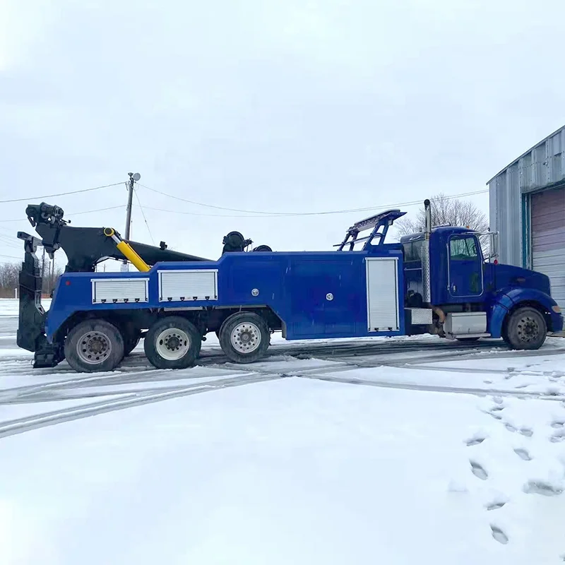 metro INT-35 recovery dollly towing truck auxiliar tow truck wrecker double decker