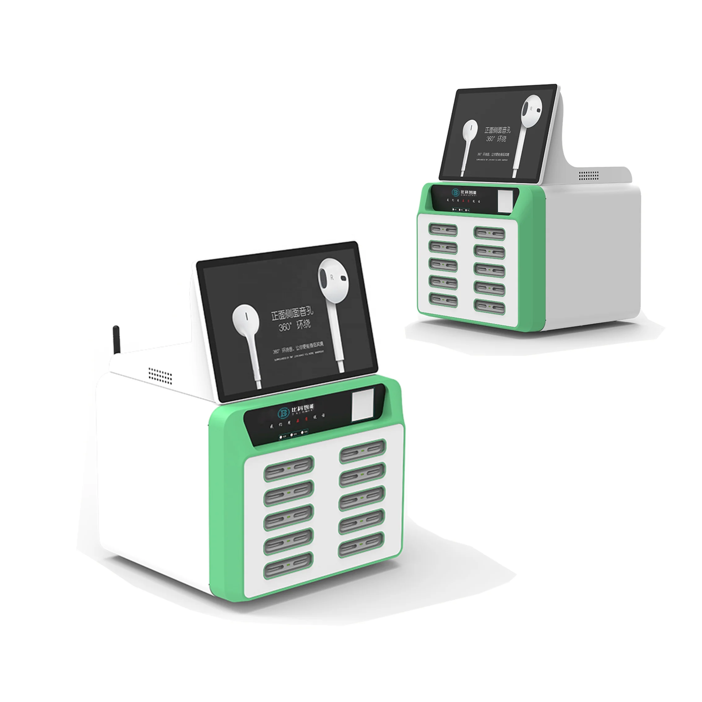 
Power bank docking station with CE certifications and Charging kiosk with 5000 mAh capacity 