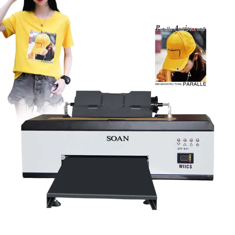 Soan 12 INCHES DTF Printer machine 30CM  R1390  Dtf Printer Printing Machine T-shirt Printing machine A3 Dtf printer