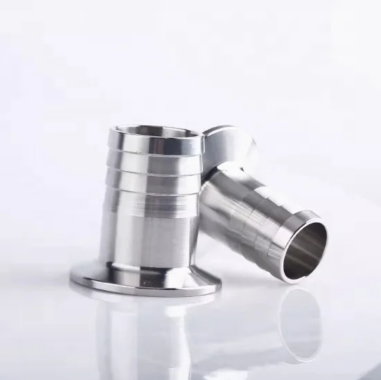 Stainless steel quick installation of pagoda joint sanitary quick clip quick clip leather tube clamp type chuck leather joint