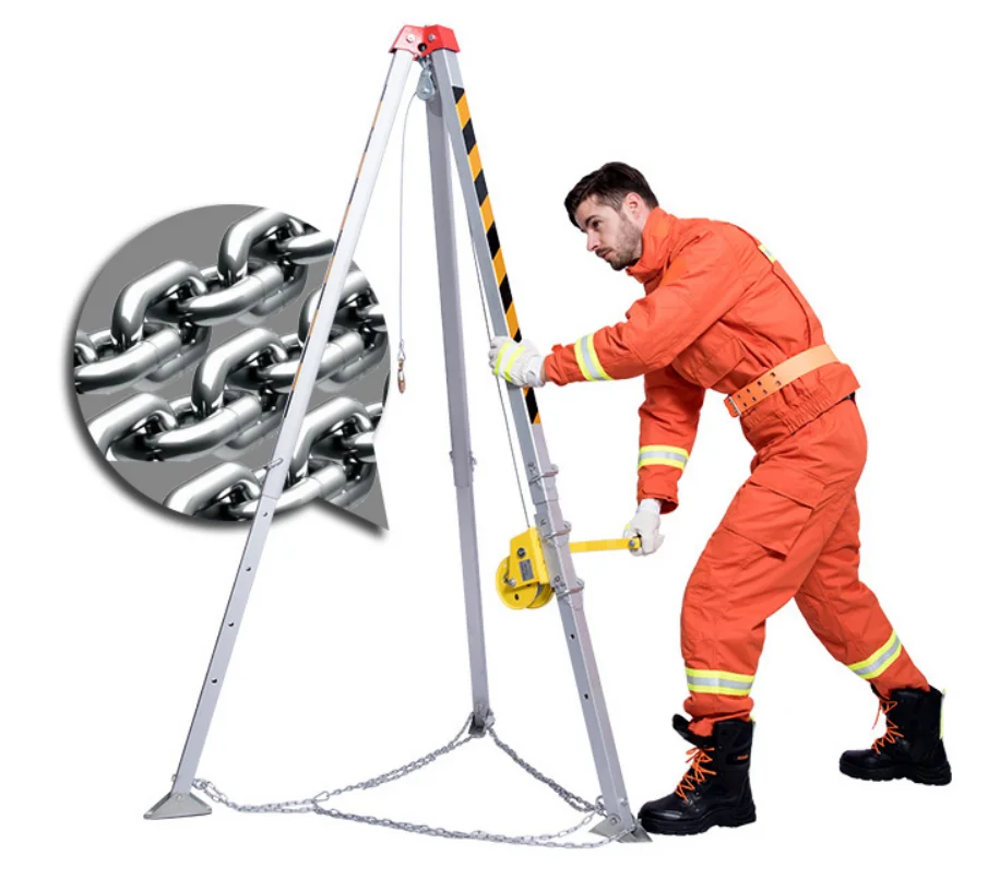 1800 lb Portable hand  Tools Rescue Tripod  Rescue Tripod