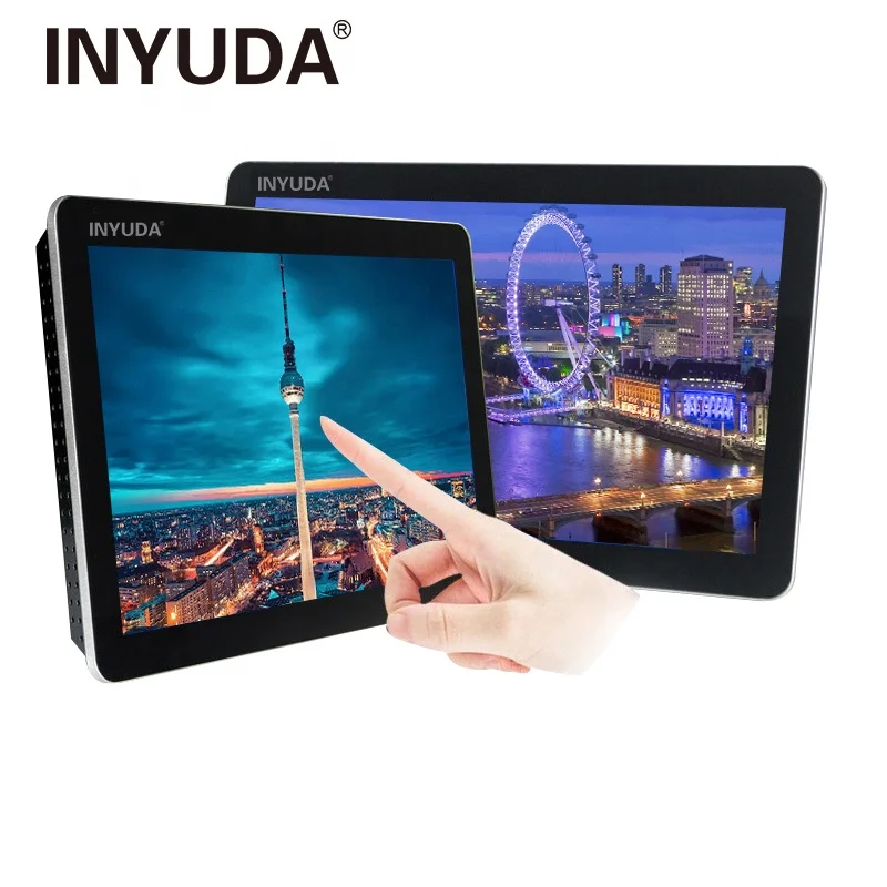 Wholesale 23.8 Inch Core I7 All In One Desktop Computer Win10 Embedded Industrial  Touch Screen Tablet Panel PC