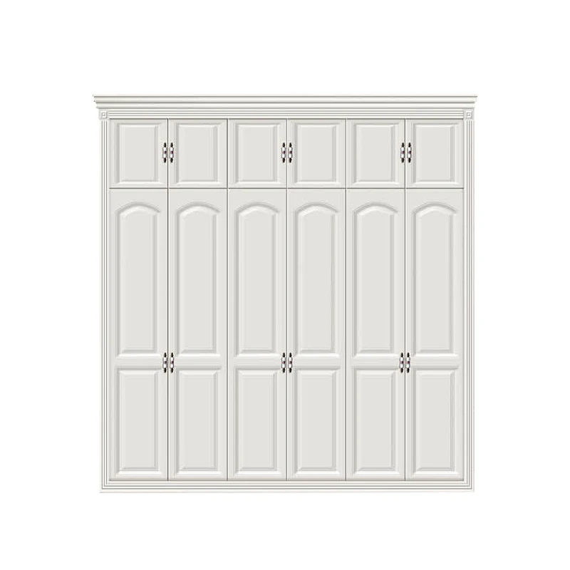 
Элегантный дизайн, практичный европейский стандарт, двойные панели, стиль качели, 6 дверей, деревянный гардероб 