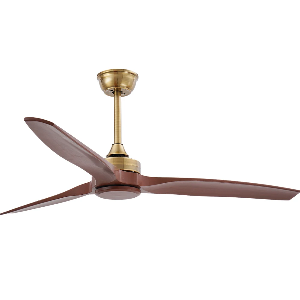 Lowest Price In The Whole Network Living Room Dining Room Simple Custom Remote Control Coffee Color Blade Ceiling Fan