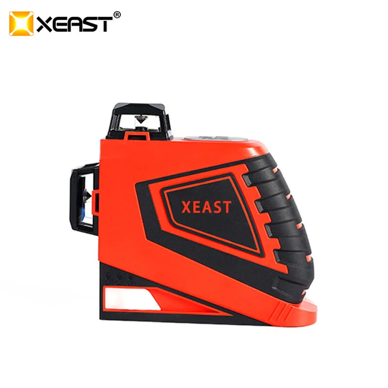 XEAS professional 3D 12Lines red Laser Levels Self-Leveling 360 Horizontal And Vertical Cross Green Laser Beam Line