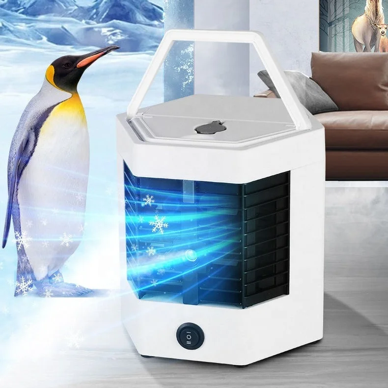 Camping climatizador umidificador air conditioner conditioning misting cooling fans cooler mini portable usb household for home