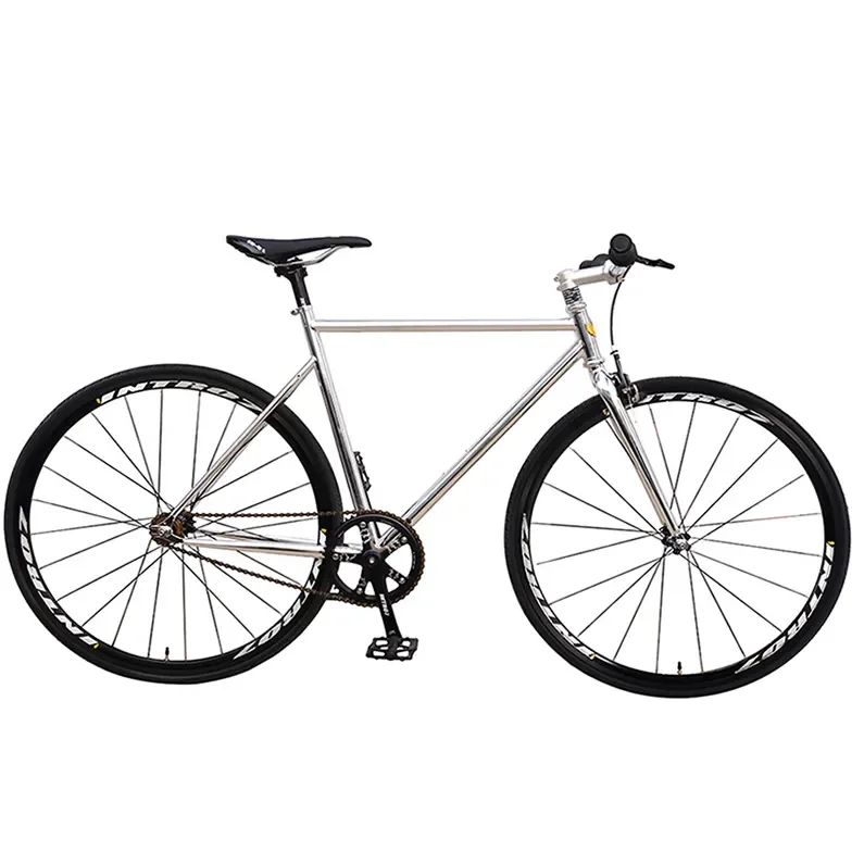 Single speed fixed bicycle city fixed gear bike 700C spoke wheel magnesium alloy fixed gear bike 700C fixed gear city bike