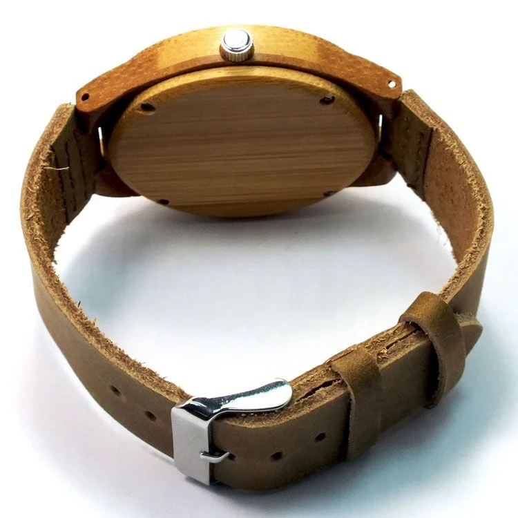 50% Off Bamboo Watch miyota 2035 movt low moq relojes hombre drop ship jam tangan kayu watches wood men