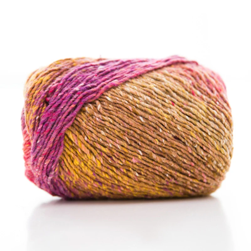  Очень толстая футболка Yarncrafts из органического мягкого шелка ручной вязки хлопковая шелковая