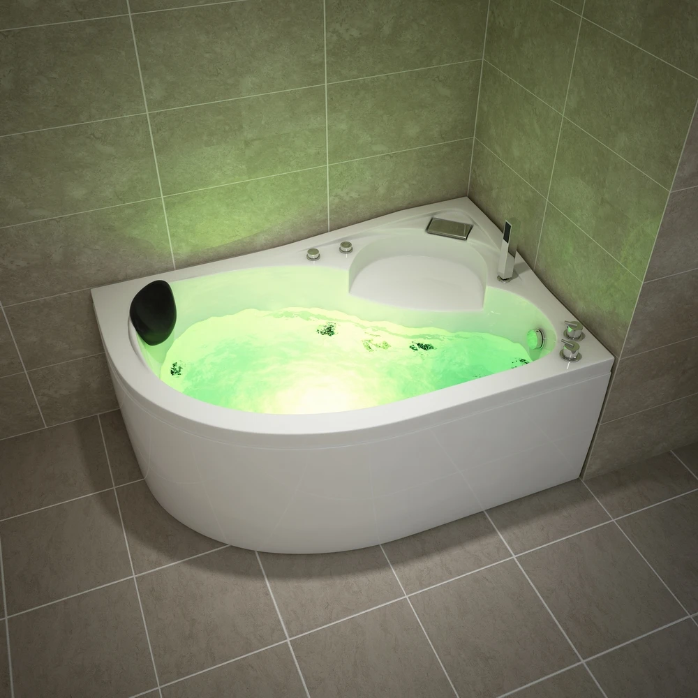 Jacuzi bathtub indoor, underwater massage bathtub, whirlpool spa tubs