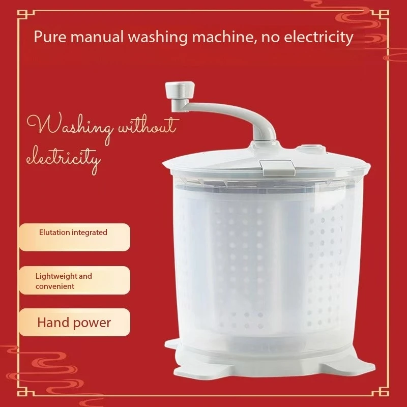 2024 Hot sell manual washout one hand lazy man sock washing machine convenient for household manual underwear washing machine