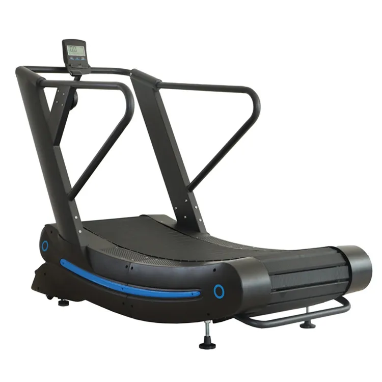 S Cheap Air Runner Running Machine Curved Resistance Treadmill