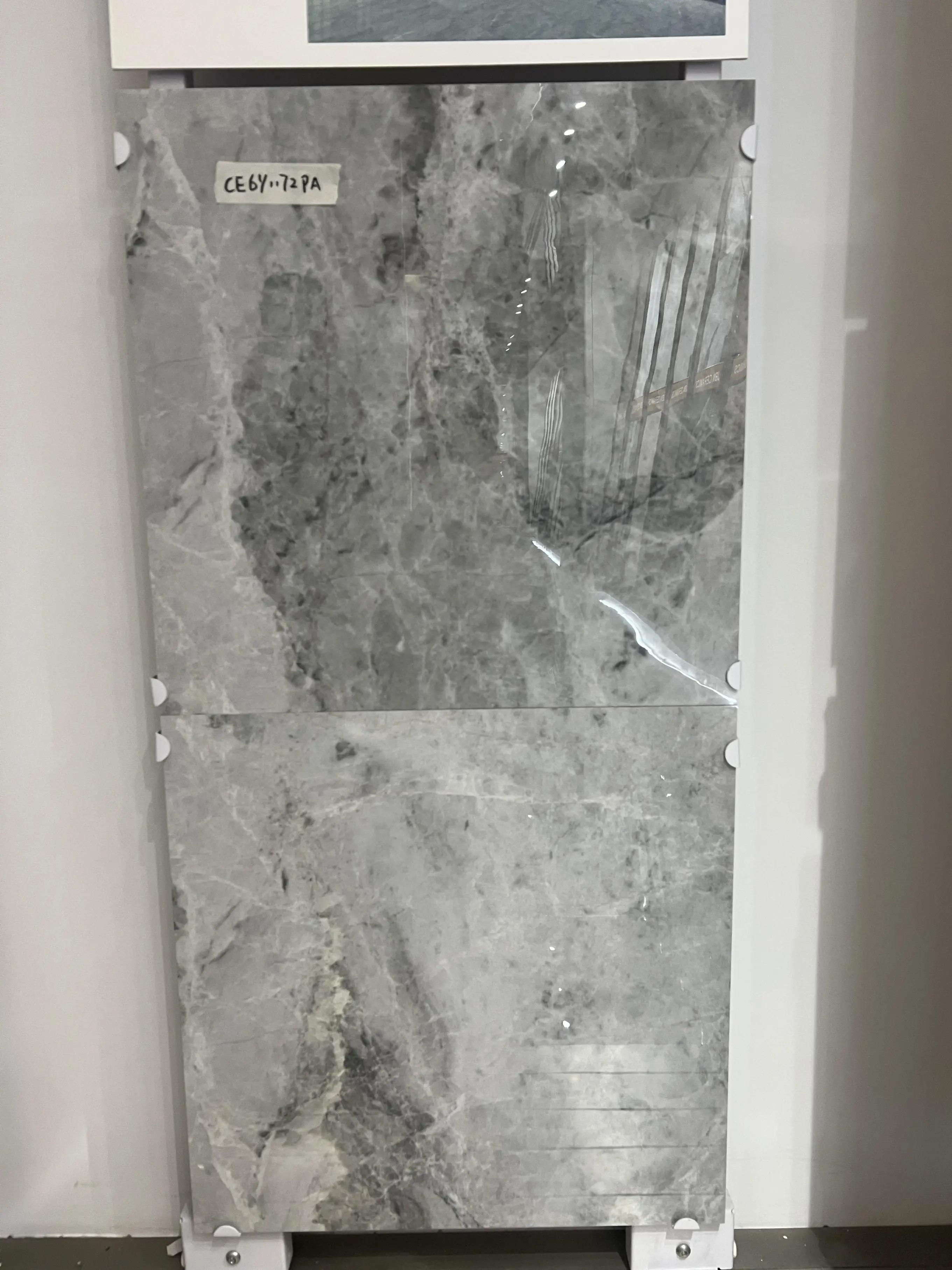 foshan factory 600x600 glossy tile for floor living room full polished porcelain marble ceramic floor tile