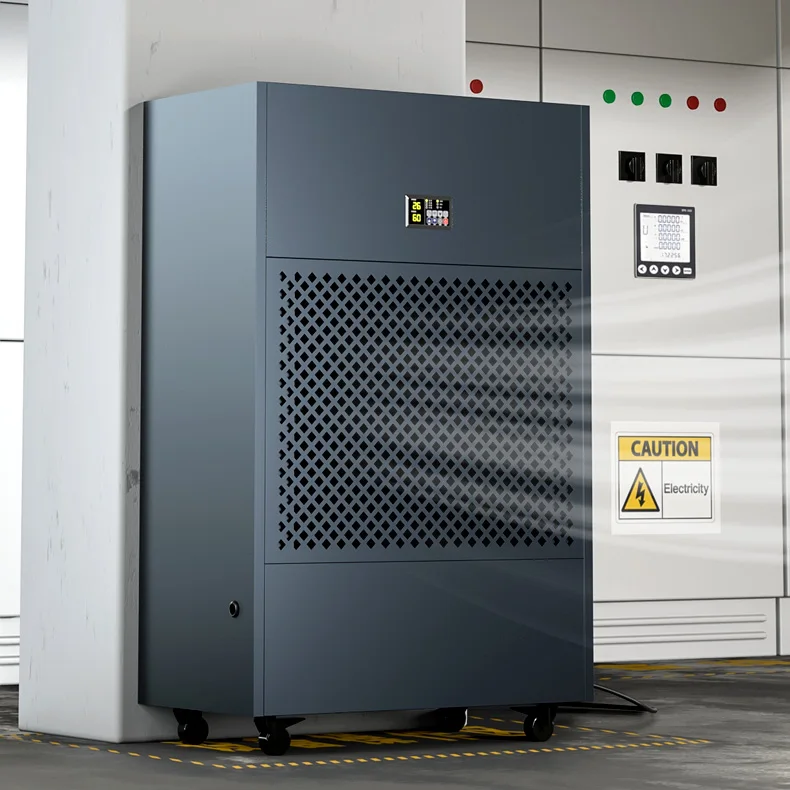 Dorosin big industrial dehumidifier 240-960L/D dryer portable R410a refrigerant compressor greenhouse basement hydroponic