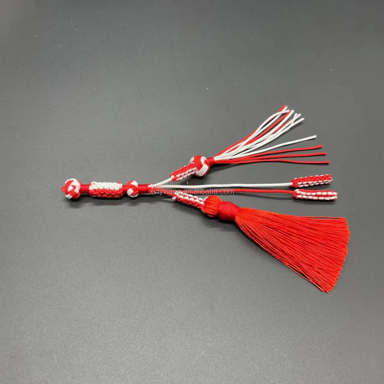 Factory Custom Hand Woven Cotton/Silk Tasbih Tassels, Handmade Muslim Rosary Tassel Accessories Bag Pendant DIY Tasbih Pendant