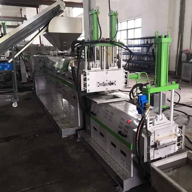 low cost  LDPE PELD PP ABS plastic raw material recycling reprocess  pellets making machine