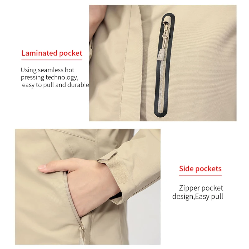 Jacket USB Power Heating Jacket Jacket with Heat Home Canvas Fabric Stand Vintage Decoration Coated