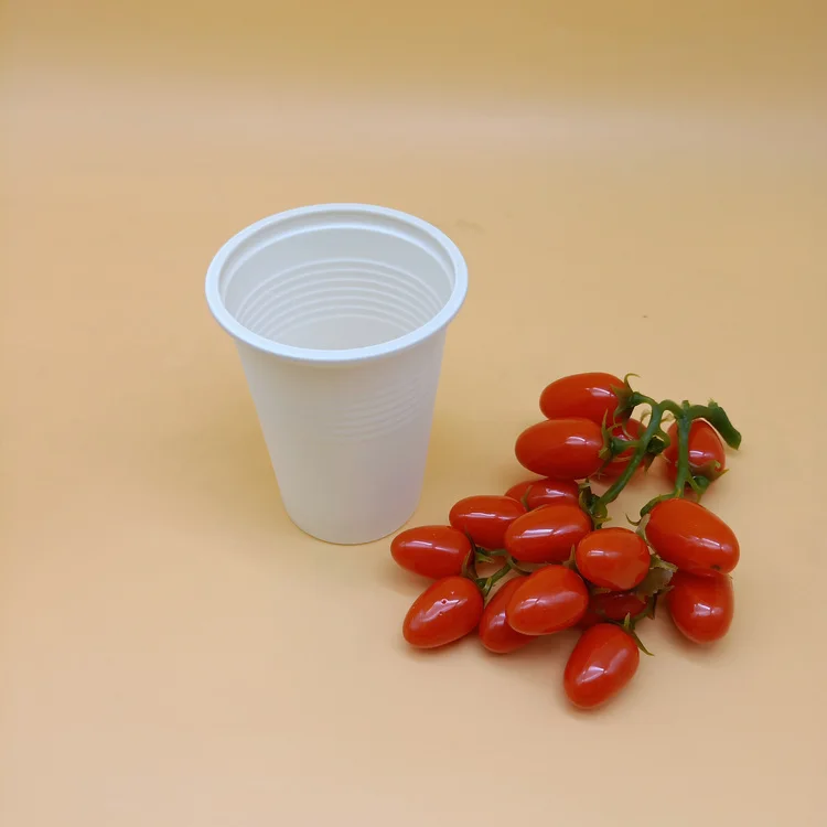 
Biodegradable 130ml disposable cornstarch cup 