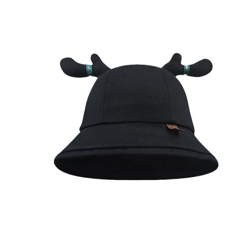 Wholesale Custom Funny Cotton Novelty Bucket Hat Large Brim Sun Protection Fisherman Hat for Outdoor Activities