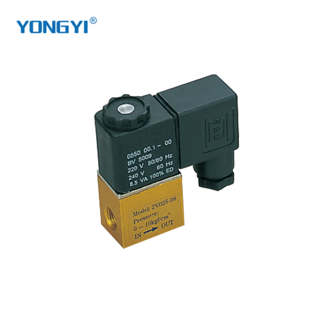 
2V series 2/2 way direct acting solenoid valve 2v025-06 