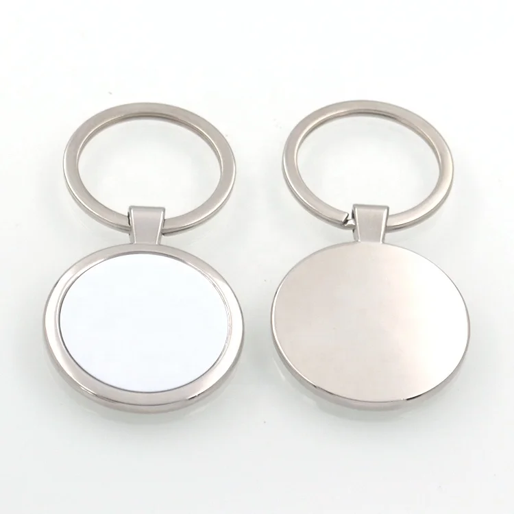 Металлический пустой термотрансферный брелок для сублимационной печати