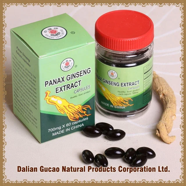 
100% pure Panax Ginseng Extract capsule P.E/health food/immunity regulation 