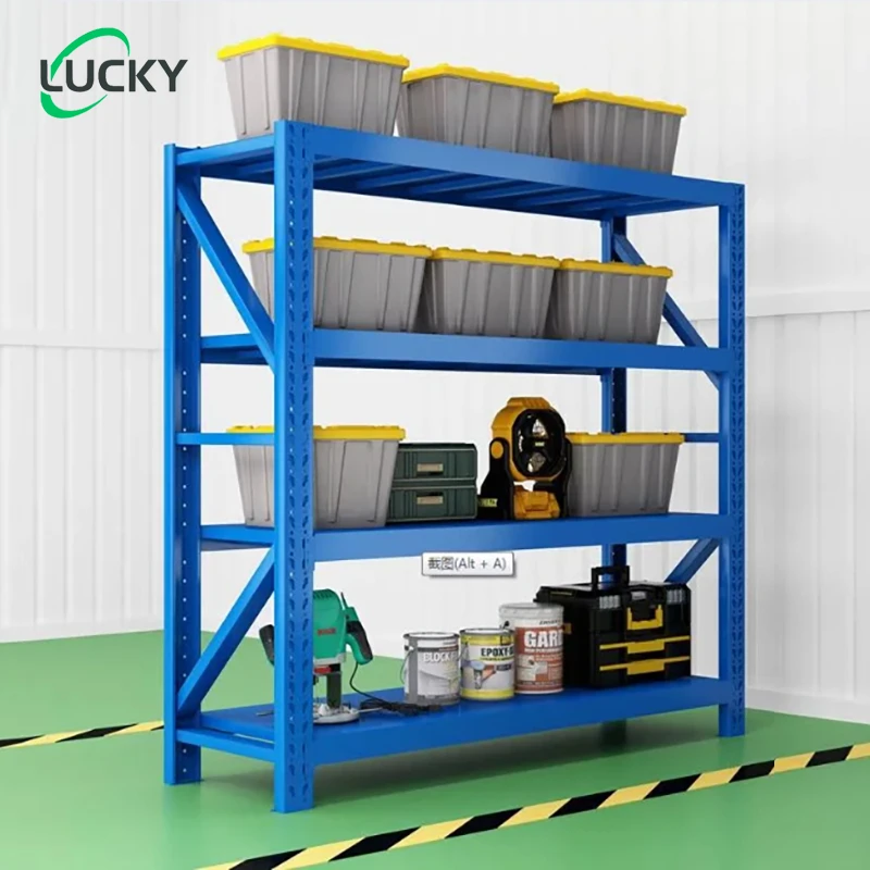 Leke adjustable storage shelf 4 layers 100-500 kg/layer Warehouse racking storage shelves & units